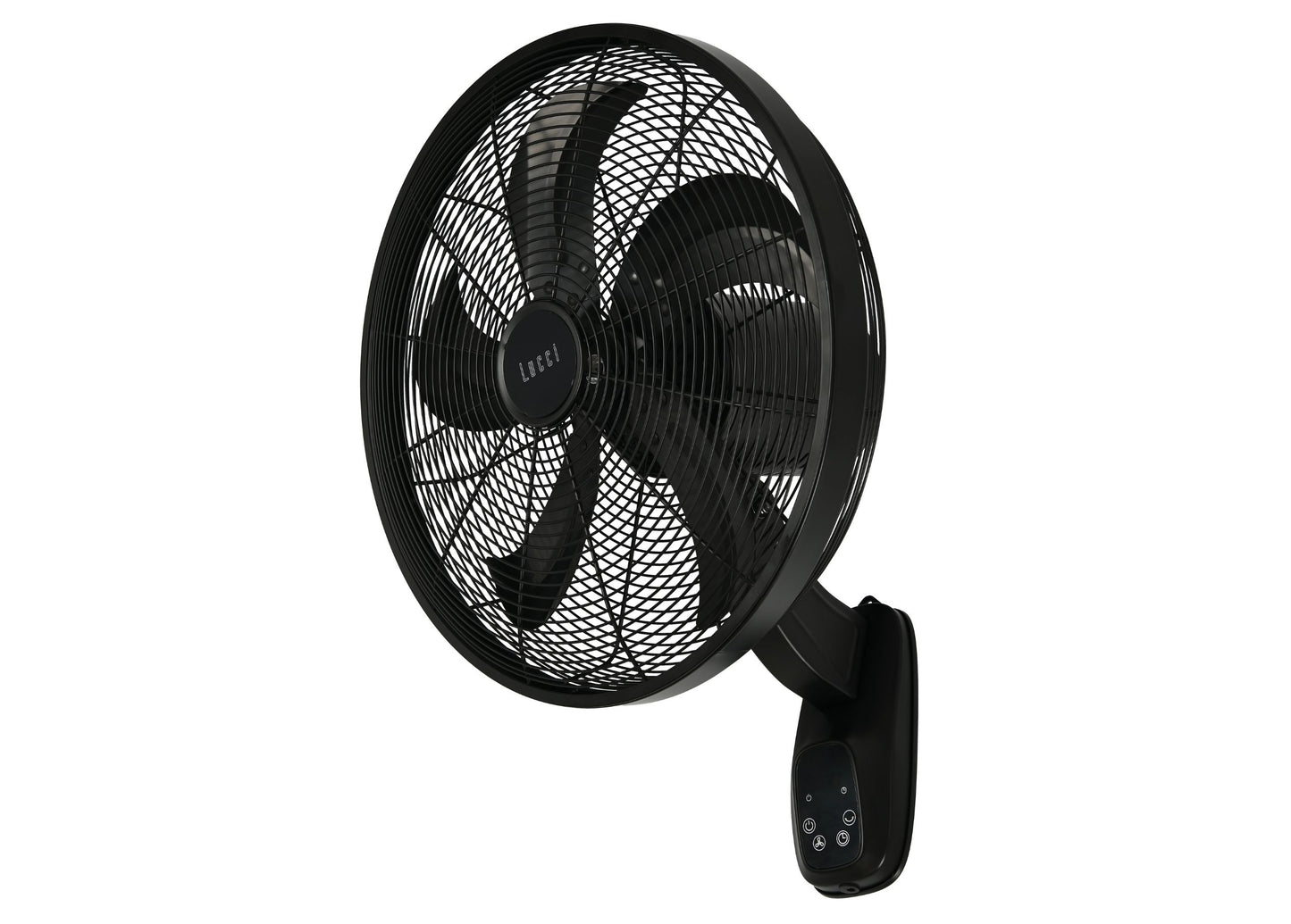 Glide DC Wandventilator, 45 cm ∅, 6 Geschwindigkeiten, OSC-Funktion