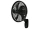 Glide DC Wandventilator, 45 cm ∅, 6 Geschwindigkeiten, OSC-Funktion – Schwarz