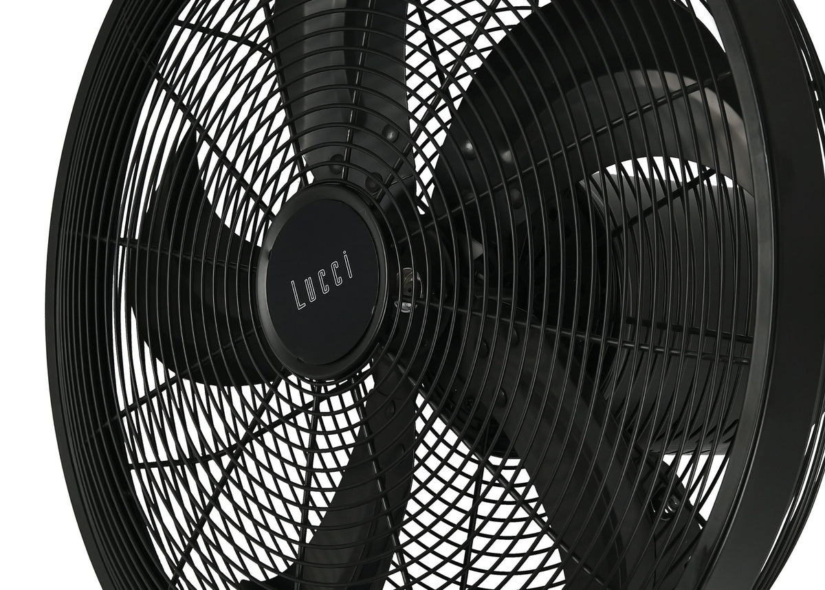 Glide DC Wandventilator, 45 cm ∅, 6 Geschwindigkeiten, OSC-Funktion