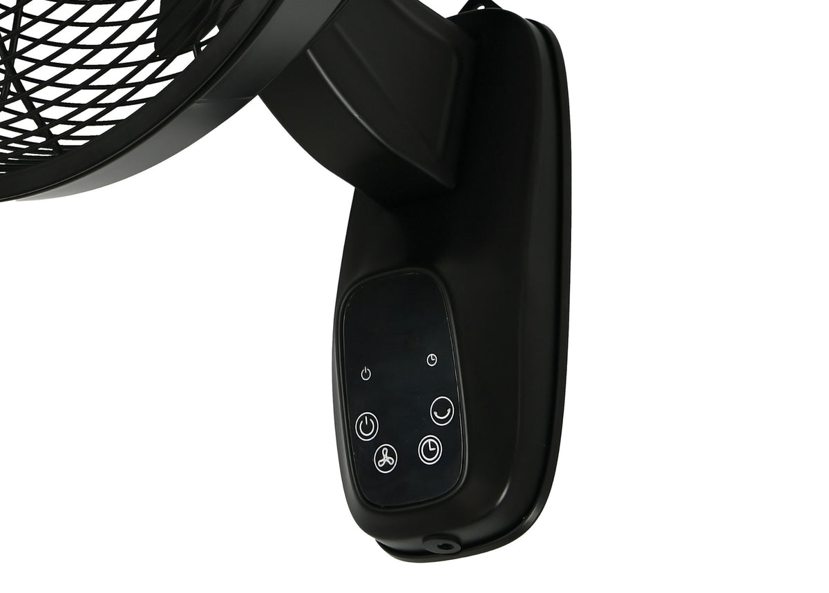 Glide DC Wandventilator, 45 cm ∅, 6 Geschwindigkeiten, OSC-Funktion