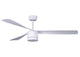 Deckenventilator Peregrine, 142 cm ∅, 6 Geschwindigkeiten, inkl. LED-Leuchtmittel & Fernbedienung – Weiß