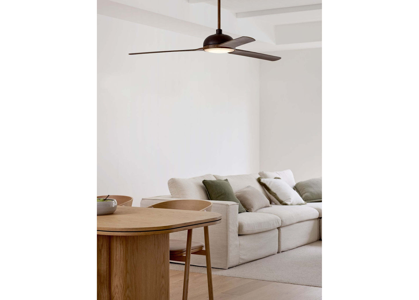 Ceiling fan Unione, 142 cm ∅, 6 speeds, incl. LED light &amp; remote control