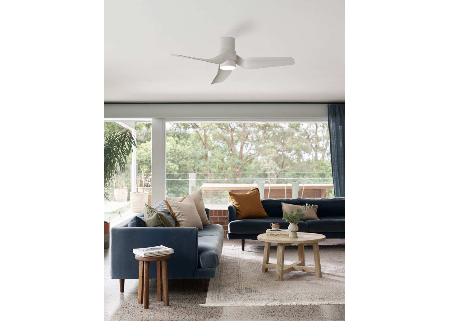 Ceiling fan Nautica, 132 cm ∅, 6 speeds, incl. LED bulb &amp; remote control