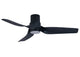 Deckenventilator Nautica, 132 cm ∅, 6 Geschwindigkeiten, inkl. LED-Leuchtmittel & Fernbedienung – Schwarz