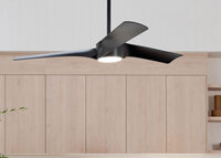 Ceiling fan Line, 132 cm ∅, 6 speeds, incl. LED bulb &amp; remote control