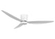 Deckenventilator Array, 137 cm ∅ , 6 Geschwindigkeiten, inkl. LED Leuchte & Fernbedienung – Weiß