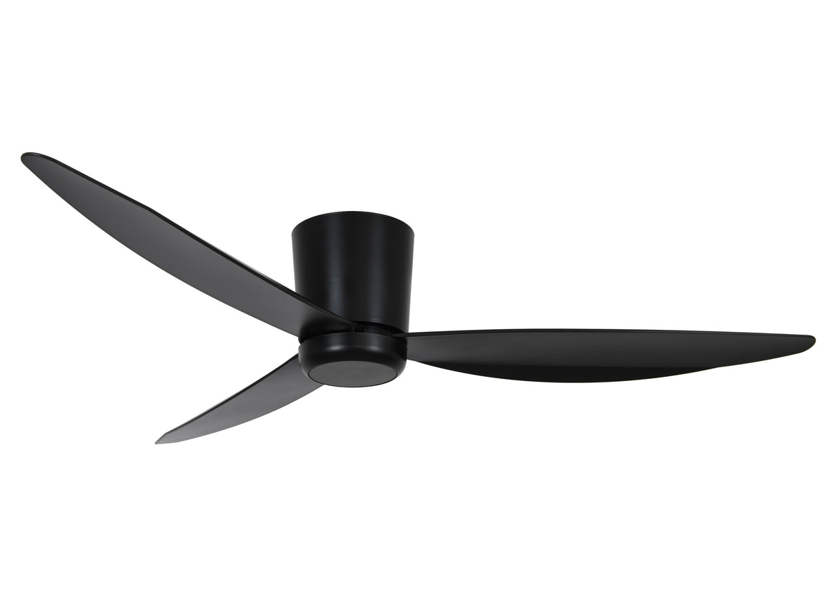 Array ceiling fan, 137 cm ∅ , 6 speeds, incl. LED light & remote control