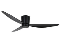Array ceiling fan, 137 cm ∅ , 6 speeds, incl. LED light & remote control