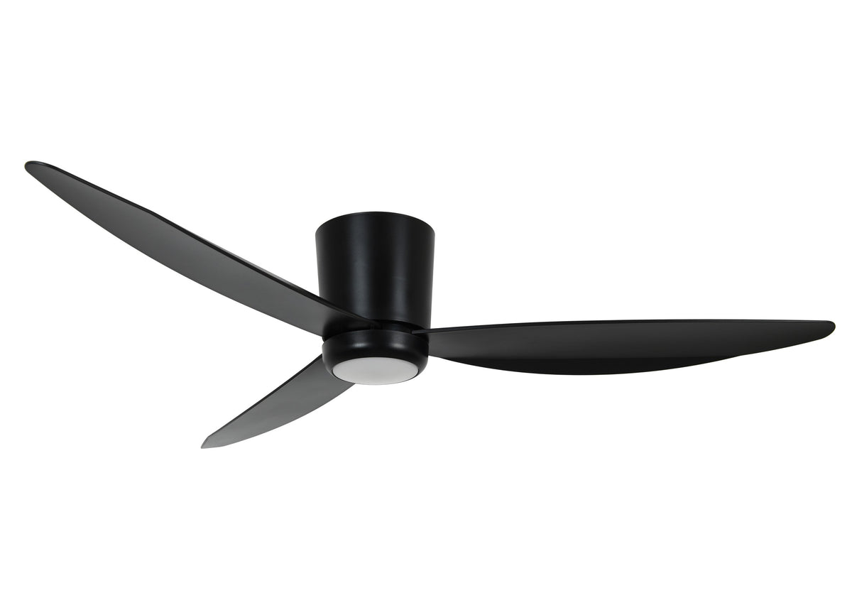 Array ceiling fan, 137 cm ∅ , 6 speeds, incl. LED light & remote control