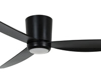 Array ceiling fan, 137 cm ∅ , 6 speeds, incl. LED light & remote control