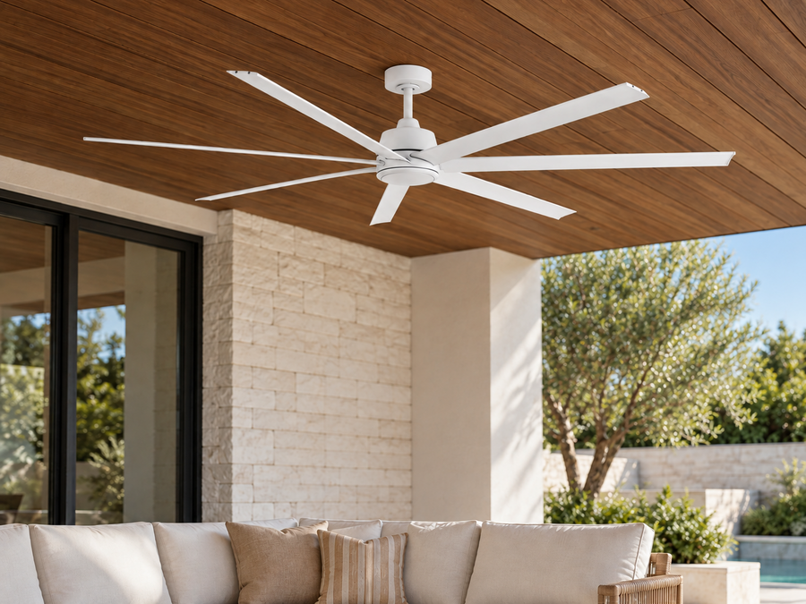 Deckenventilator Atlanta II, 183 cm ∅, 6 Geschwindigkeiten, inkl. Fernbedienung