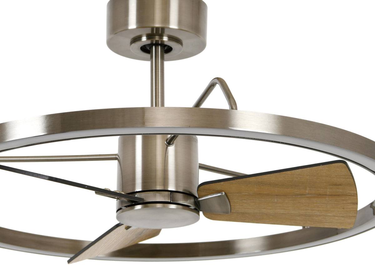 Ceiling fan Cessna, 70 cm ∅, 6 speeds, incl. LED light; remote control