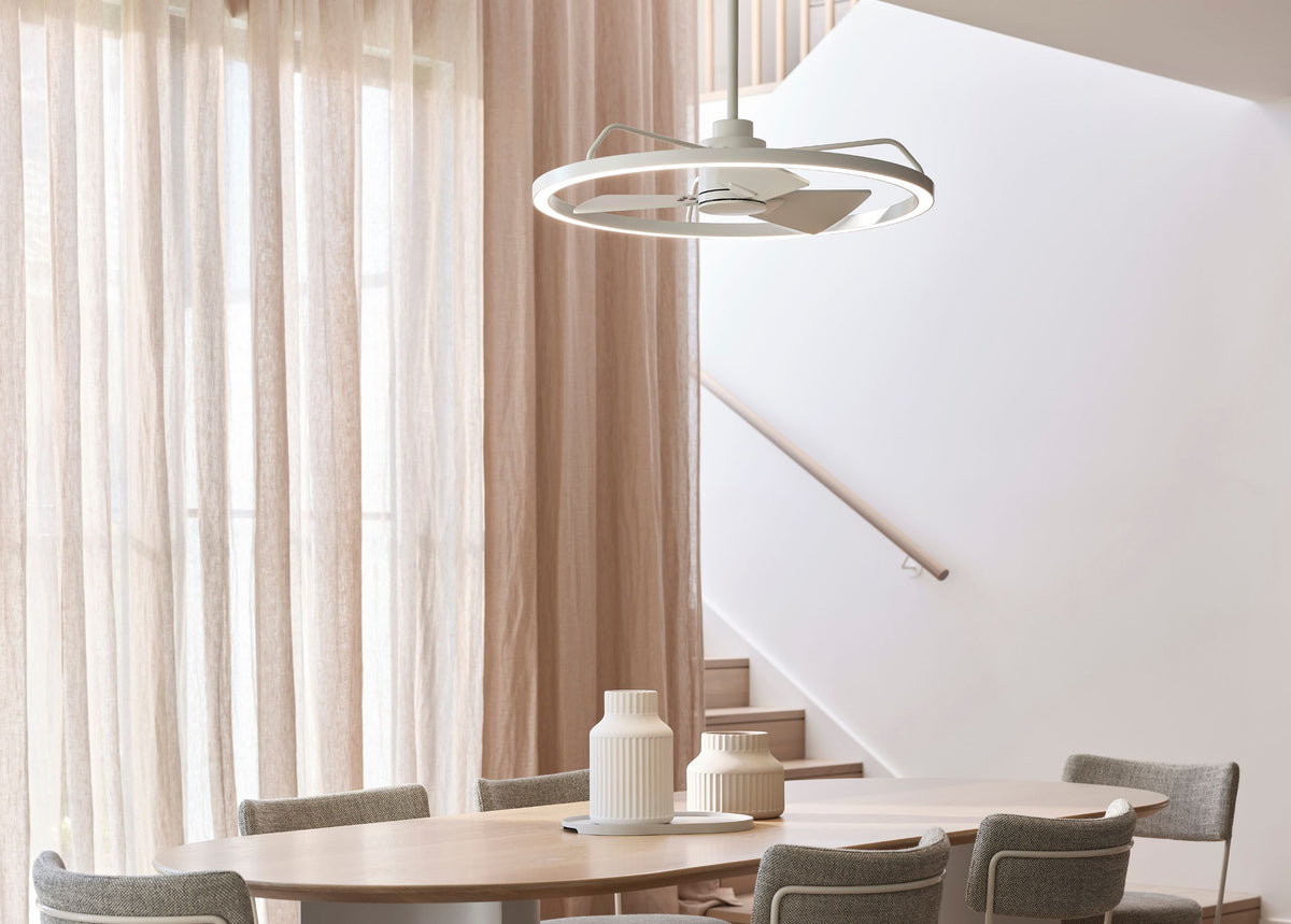 Ceiling fan Cessna, 70 cm ∅, 6 speeds, incl. LED light; remote control