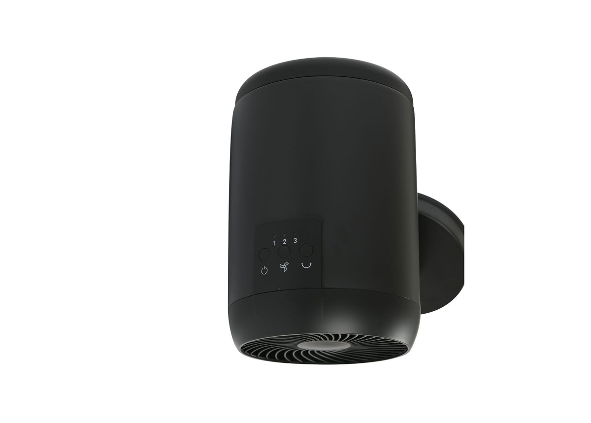 Jet DC Wandventilator, 37cm ∅, 6 Geschwindigkeiten, OSC-Funktion