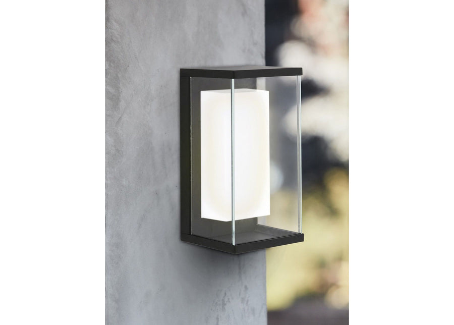 Wandleuchte Caspa, inkl. LED-Beleuchtung, IP65 Schutzklasse, Innen- und Außenbereich