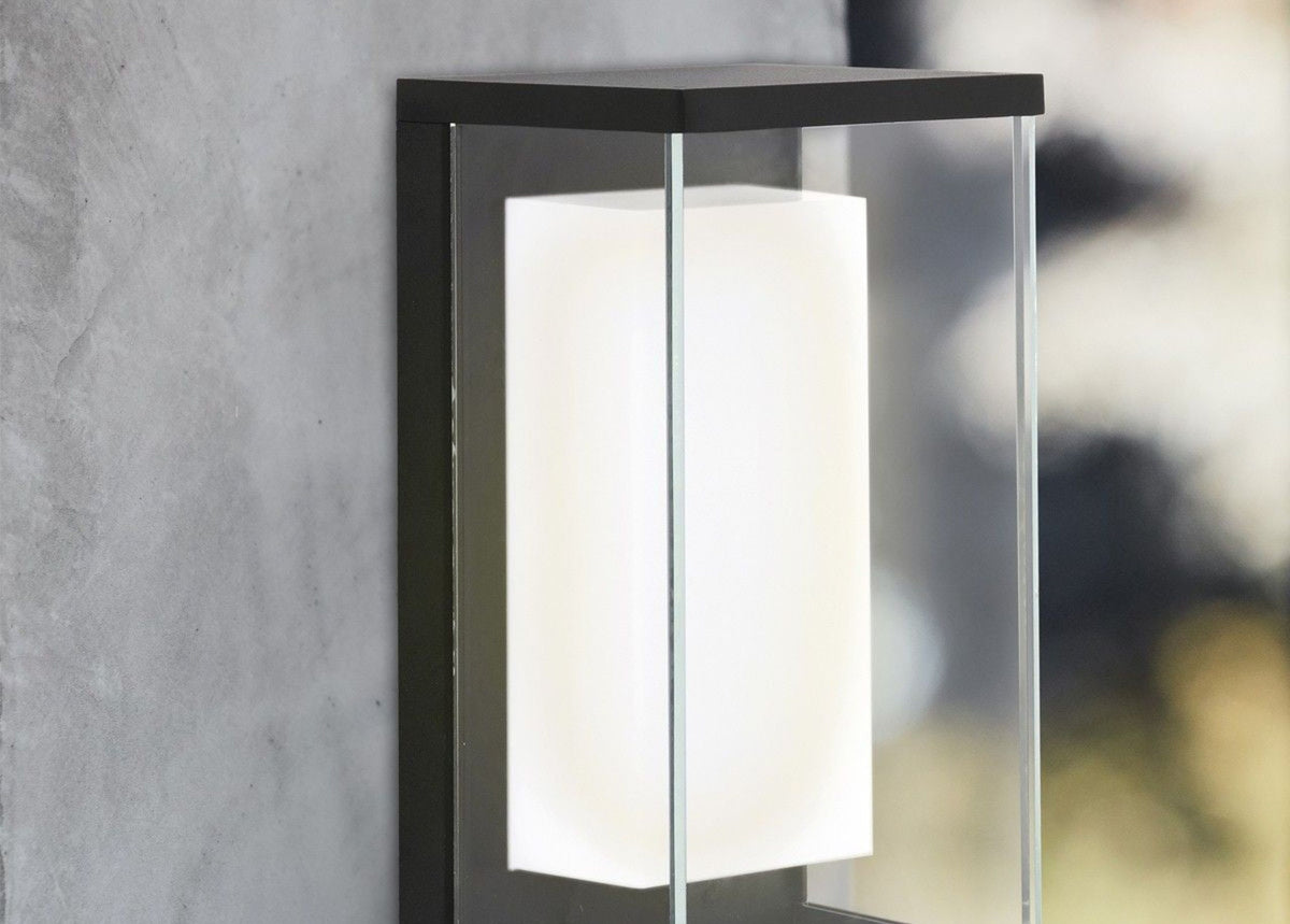 Wandleuchte Caspa, inkl. LED-Beleuchtung, IP65 Schutzklasse, Innen- und Außenbereich