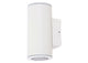 Brix wall light, IP65 protection class, indoor and outdoor use, GU10 socket – White
