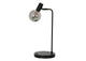 Tischlampe Marx, schwarzes Lampengestell, induktives Laden, USB-Ladeanschluss, G9 Sockel – Default Title
