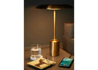 Table lamp Smith, incl. LED lighting, dimmable, USB charging port