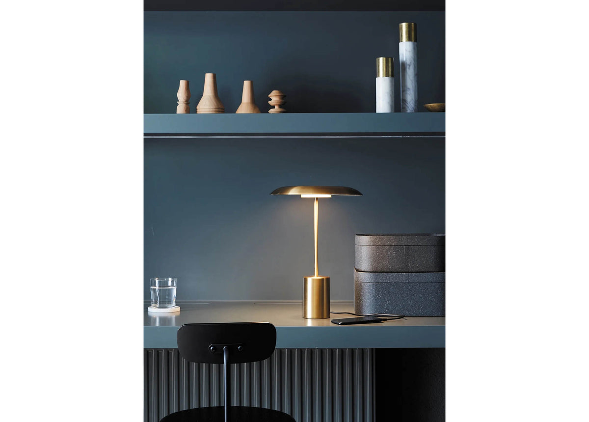 Table lamp Smith, incl. LED lighting, dimmable, USB charging port