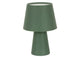 Harris table lamp, modern design, E27 socket – Green
