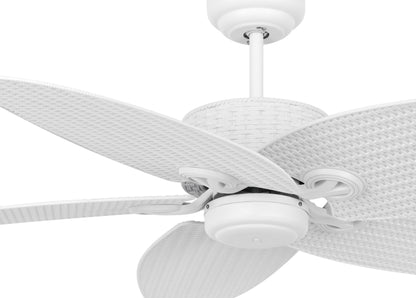 Ceiling fan Fijian II, 132 cm ∅, 3 speeds, incl. wall switch