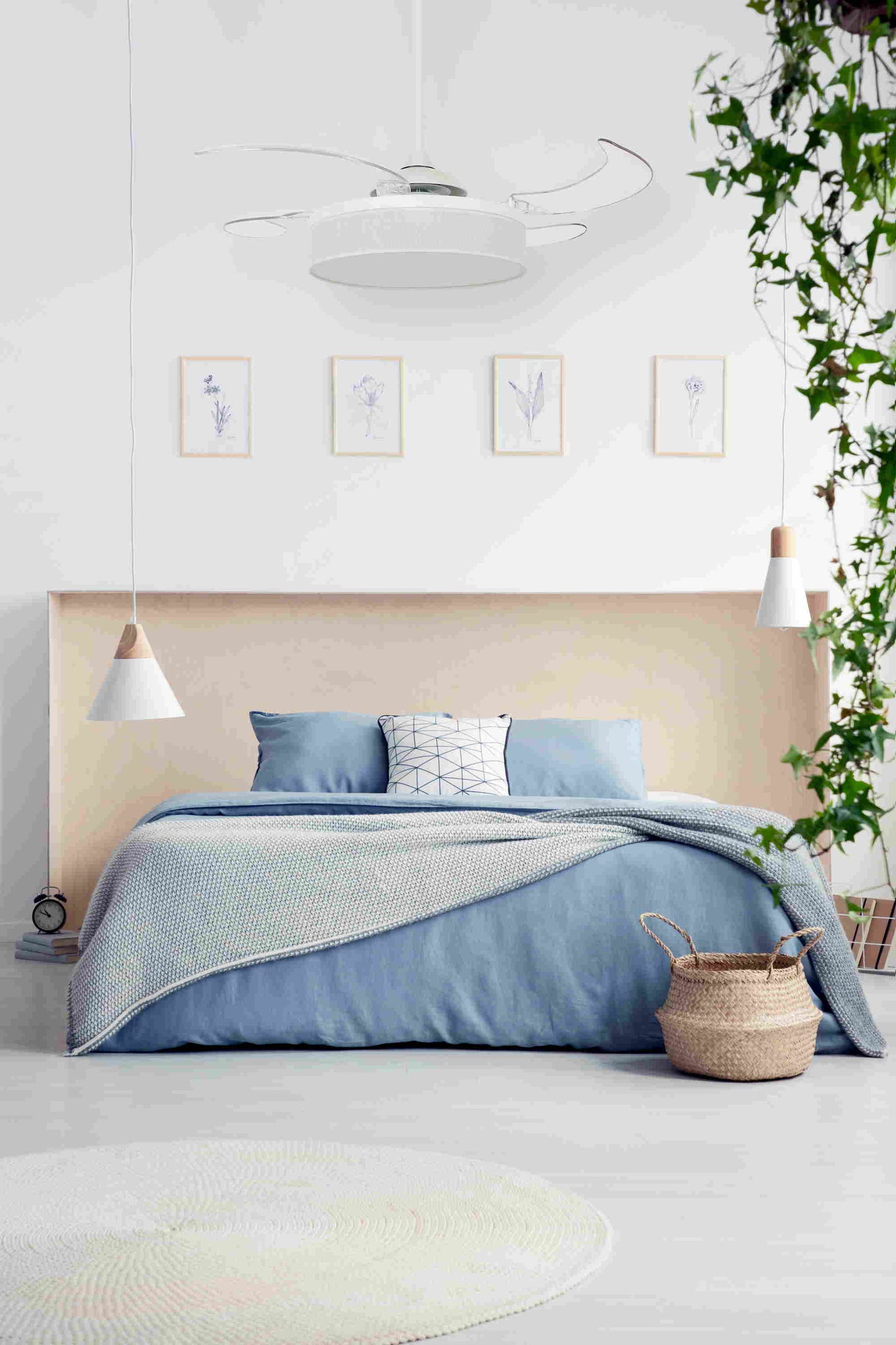 Deckenventilator Fraser, 121 cm ∅, 3 Geschwindigkeiten, inkl. Fernbedienung