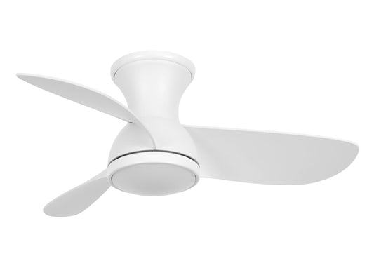 Deckenventilator Syros II, 76 cm ∅, 6 Geschwindigkeiten, inkl. LED-Leuchtmittel & Fernbedienung