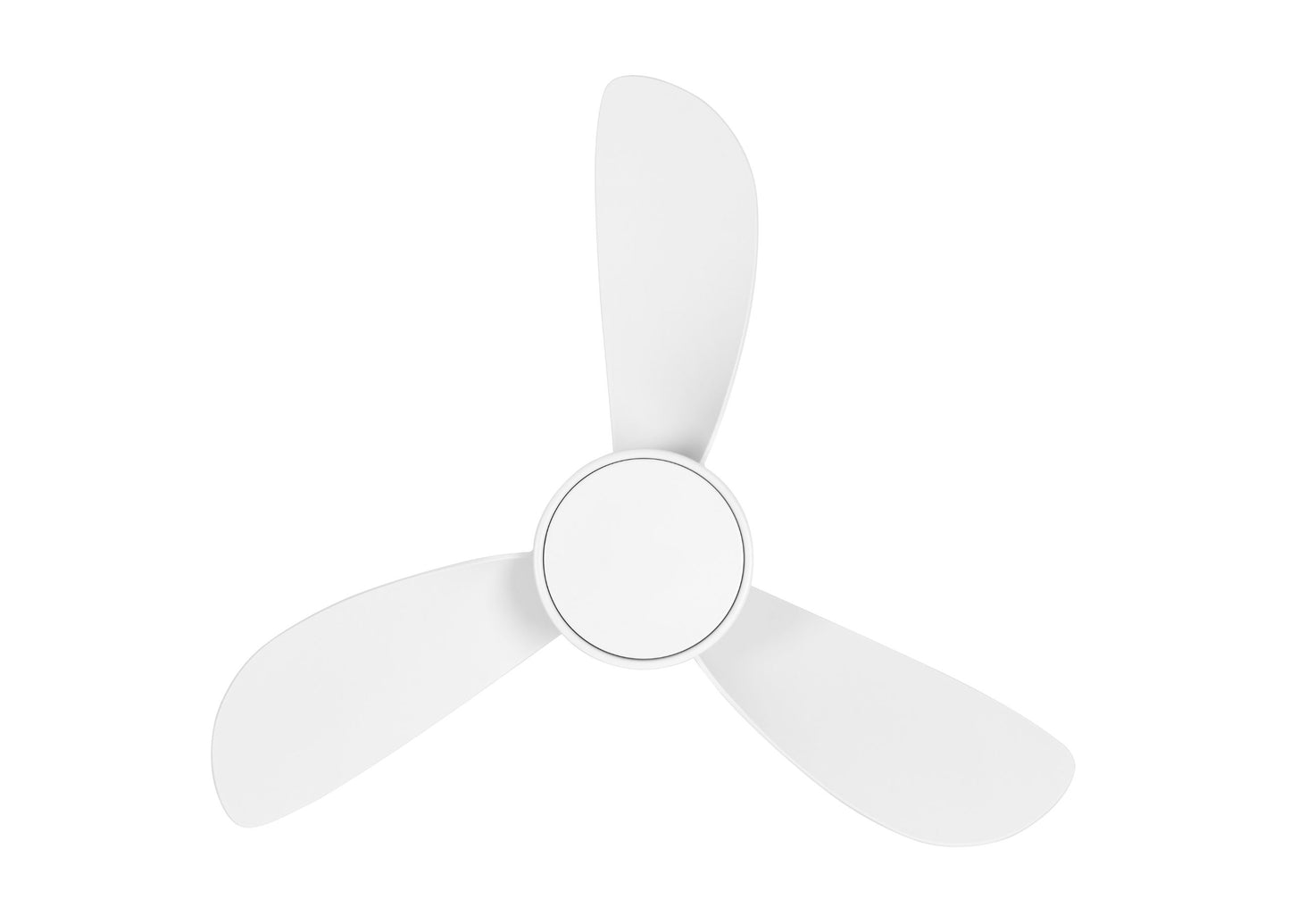 Ceiling fan Syros II, 76 cm ∅, 6 speeds, incl. LED light bulb & remote control