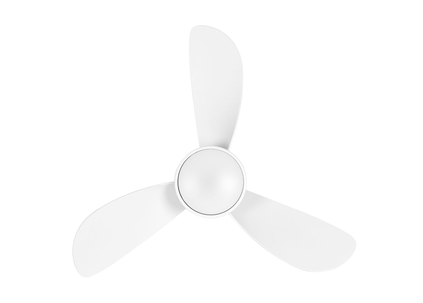 Ceiling fan Syros II, 76 cm ∅, 6 speeds, incl. LED light bulb & remote control
