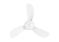 Deckenventilator Syros II, 76 cm ∅, 6 Geschwindigkeiten, inkl. LED-Leuchtmittel & Fernbedienung