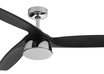 Deckenventilator Bronx, 132 cm ∅, 6 Geschwindigkeiten, inkl. LED Leuchte & Fernbedienung