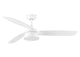 Deckenventilator Bronx, 132 cm ∅, 6 Geschwindigkeiten, inkl. LED Leuchte & Fernbedienung – Weiß