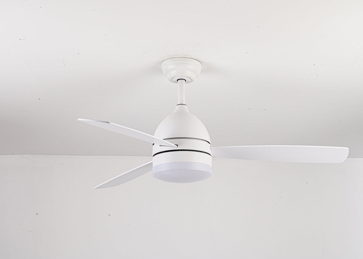 Deckenventilator Vector, 122 cm ∅, 6 Geschwindigkeiten, inkl. LED-Leuchtmittel & Fernbedienung