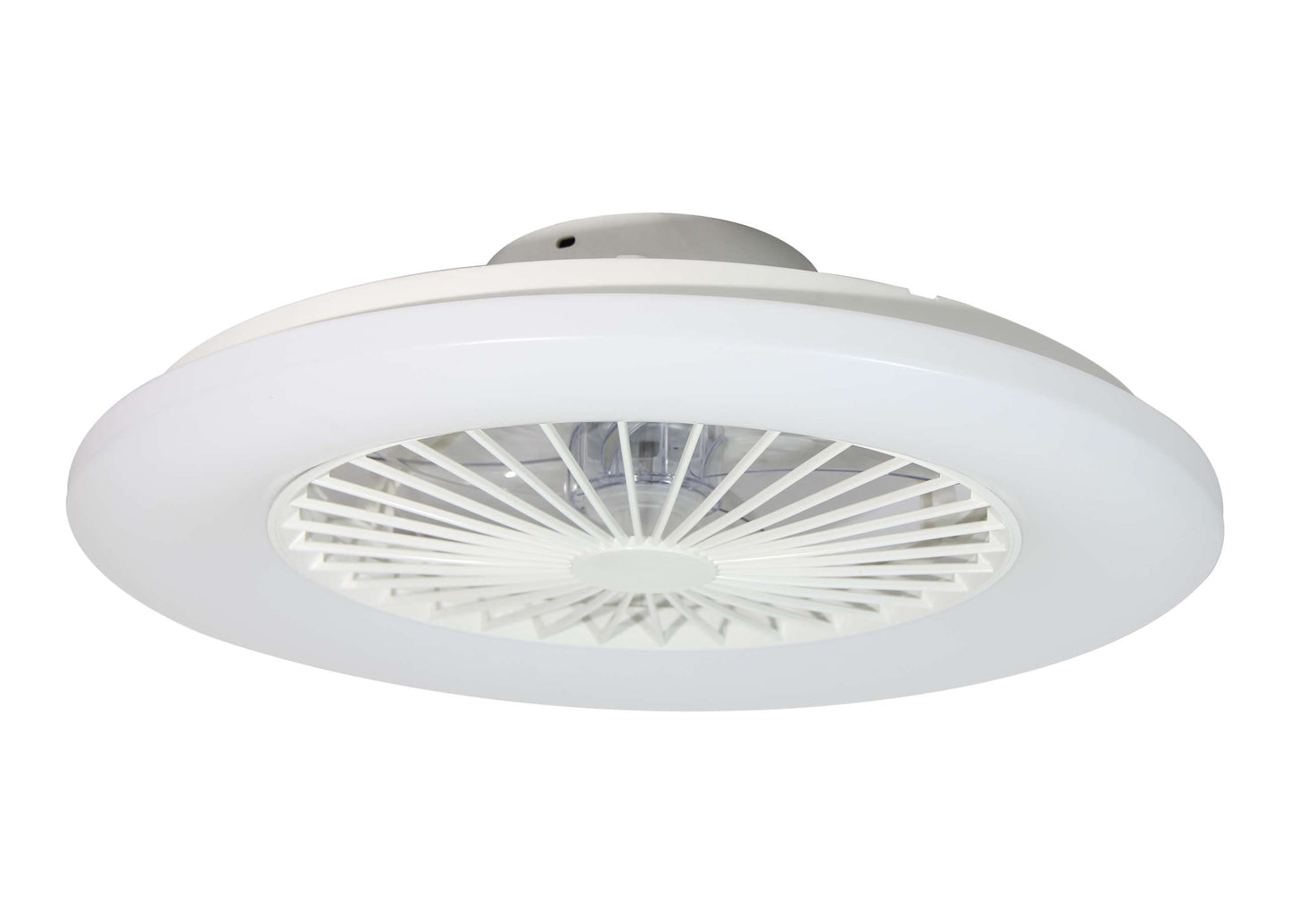 Ceiling light Oslo 50 cm ∅, including fan and remote control