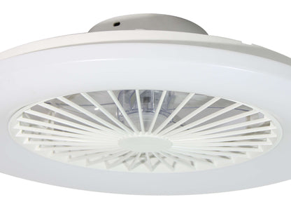 Ceiling light Oslo 50 cm ∅, including fan and remote control