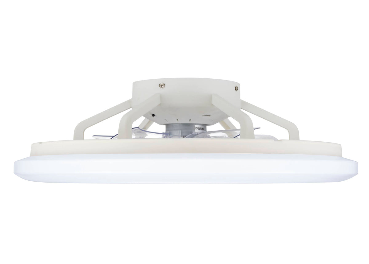 Ceiling light Oslo 50 cm ∅, including fan and remote control