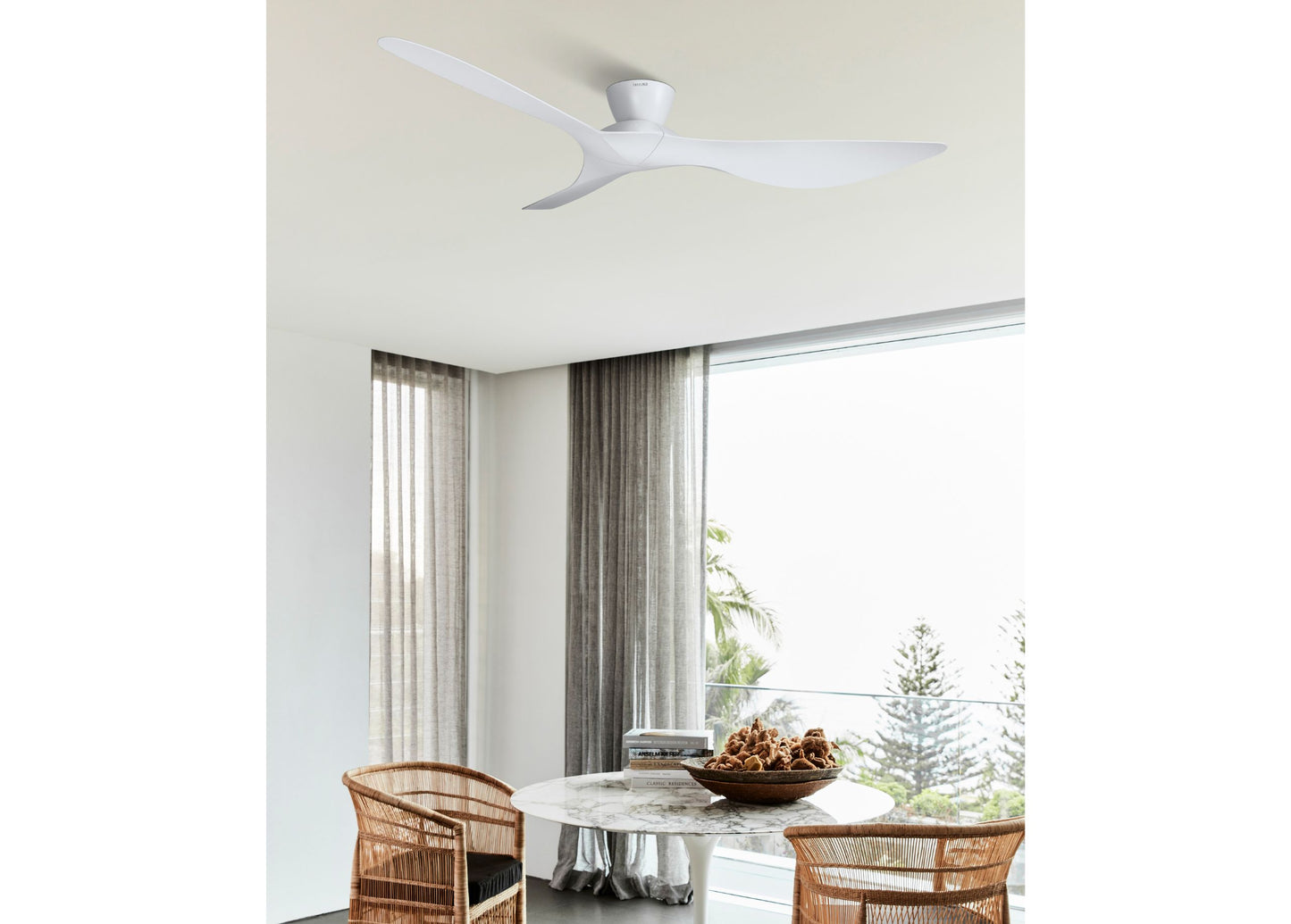 Kotara ceiling fan, 137 cm Ø, 6 speeds, including remote control