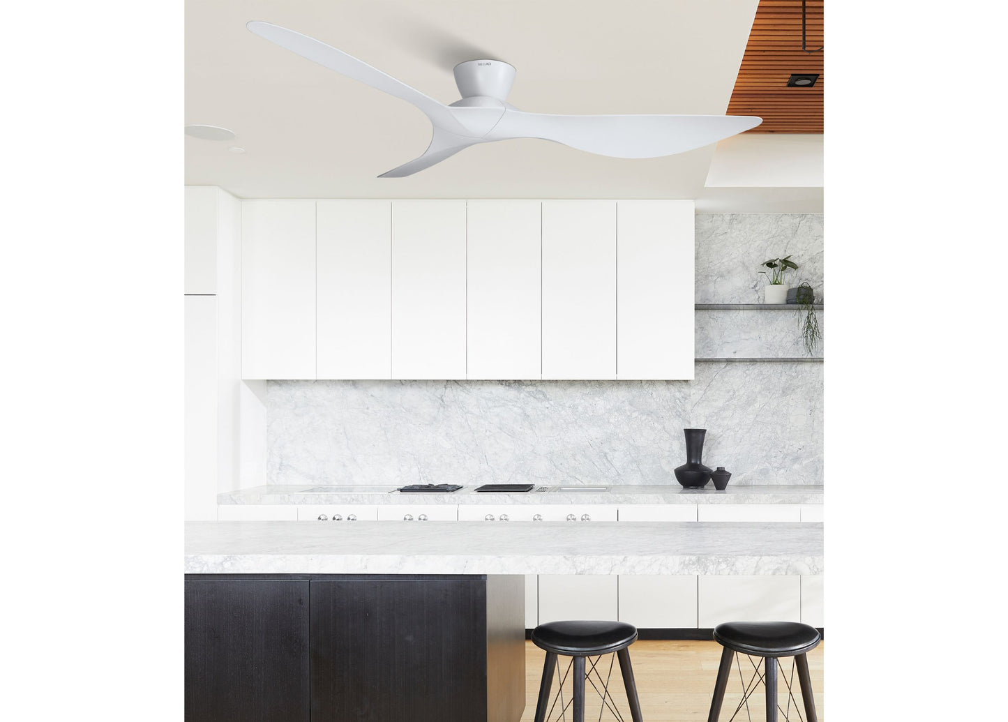 Kotara ceiling fan, 137 cm Ø, 6 speeds, including remote control