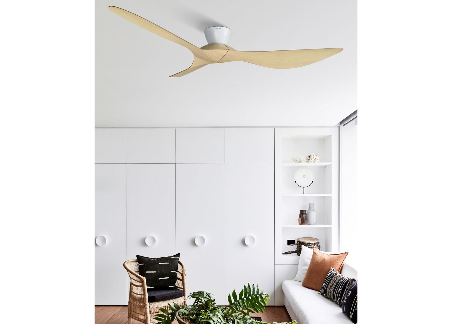 Kotara ceiling fan, 137 cm Ø, 6 speeds, including remote control