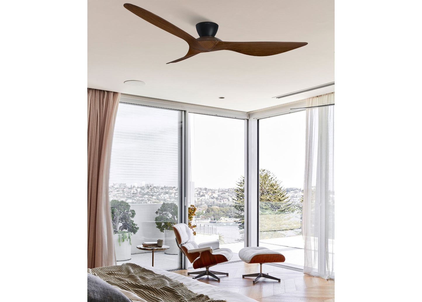 Kotara ceiling fan, 137 cm Ø, 6 speeds, including remote control