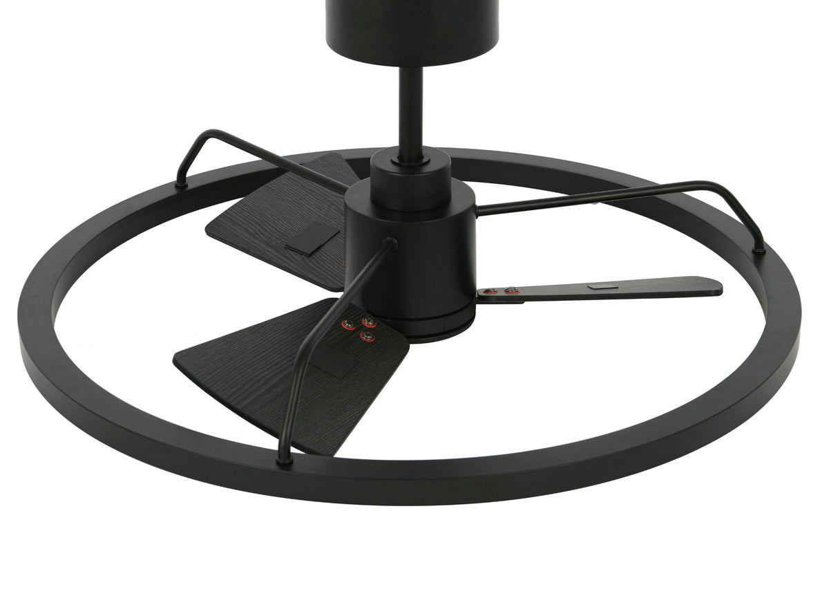Deckenventilator Cessna, 70 cm ∅, 6 Geschwindigkeiten, inkl. LED Leuchte & Fernbedienung