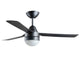 Ceiling fan Megara, 122 cm ∅, 3 speeds, incl. remote control (discontinued) – Titanium