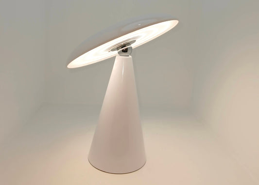 Kinoko table lamp, including LED lighting, wireless, adjustable lampshade, touch switch