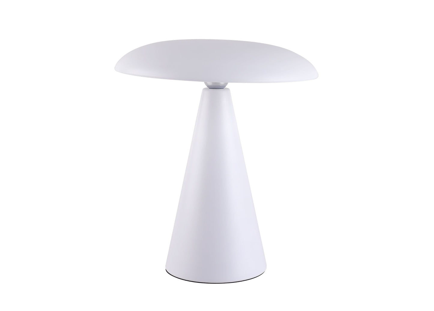 Tisch- und Wandleuchte Kinoko II matt, inkl. LED-Beleuchtung, kabellos, verstellbarer Lampenschirm, Touch Schalter