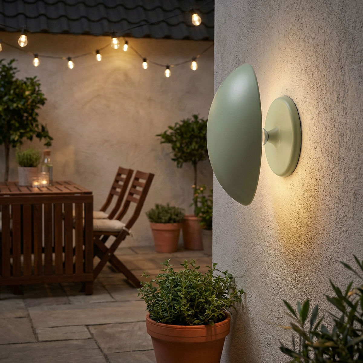 Lucci Kinoko XS Rechargeable Table & Wall Lamp High Gloss – Cream