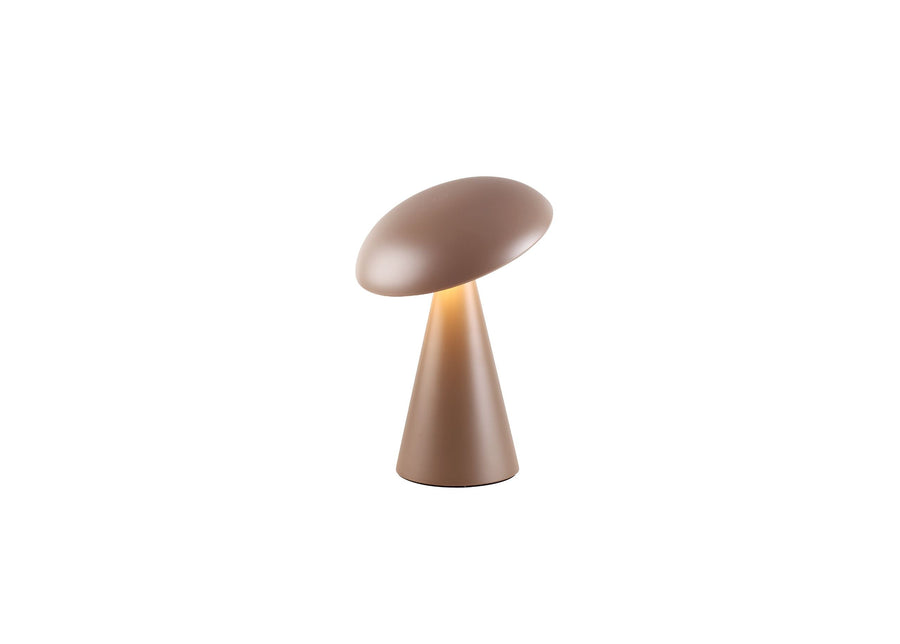 Lucci Kinoko XS Rechargeable Table & Wall Lamp High Gloss – Cream