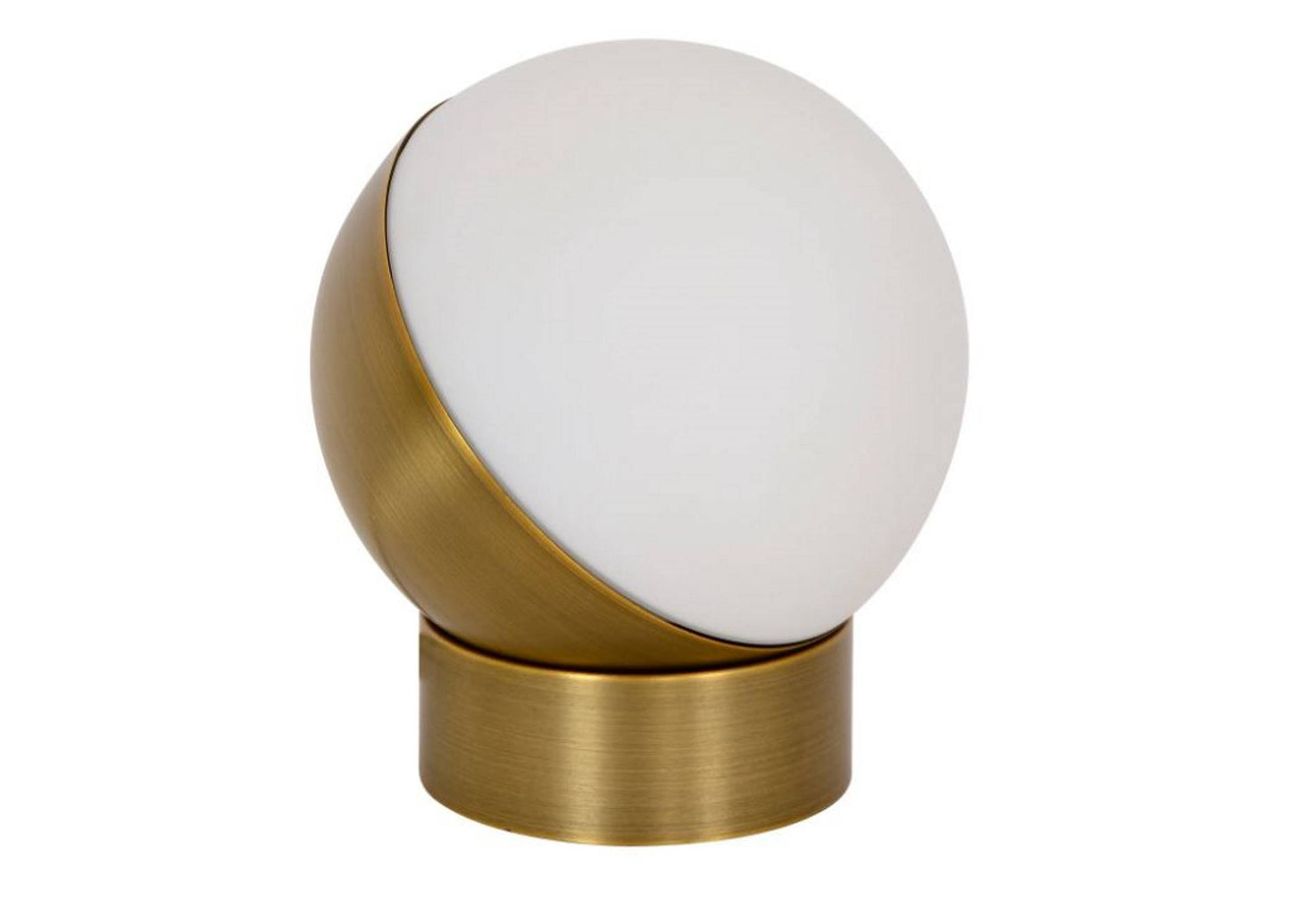 Table lamp Mikoh, round lampshade, E14 socket