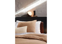 Table lamp Mikoh, round lampshade, E14 socket