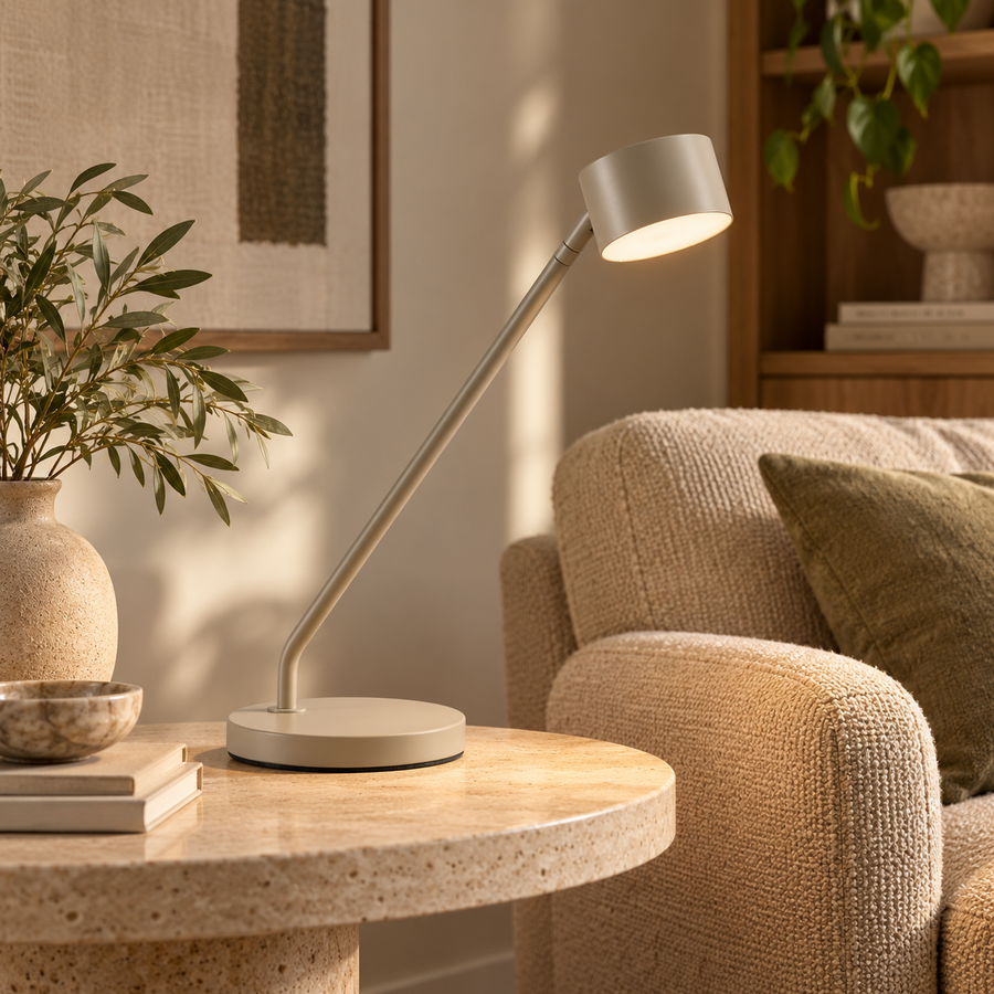 Lucci Vince LED Table Lamp, CCT, Dimmable